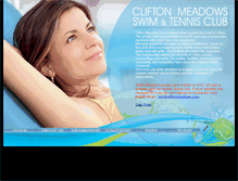 Tablet Screenshot of cliftonmeadows.com
